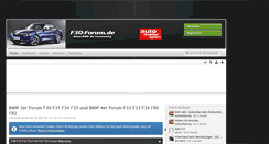 Desktop Screenshot of f30-forum.de