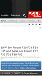 Mobile Screenshot of f30-forum.de